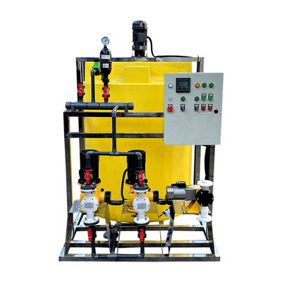 सीवेज ट्रीटमेंट ऑटोमैटिक डोजिंग डिवाइस पीएसी / पाम पॉलीएल्यूमिनियम क्लोराइड मिक्सिंग