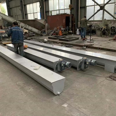 दस्ता के साथ कार्बन स्टील यू के आकार का कीचड़ पेंच कन्वेयर;