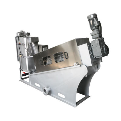 304 स्टेनलेस स्टील वाल्ट स्लज डीवाटरिंग मशीन स्क्रू प्रेस औद्योगिक स्वचालित