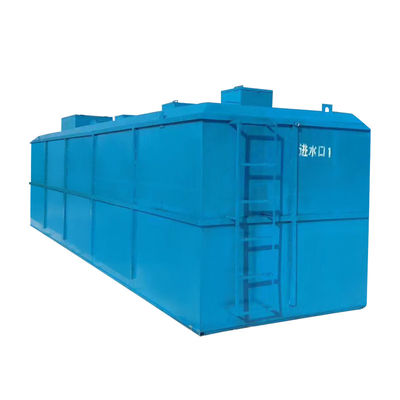 कार्बन स्टील दफन एमबीआर व्यापक सीवेज उपचार उपकरण अस्पताल घरेलू 10 एम 3 / एच