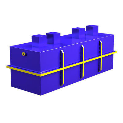 कार्बन स्टील दफन एमबीआर व्यापक सीवेज उपचार उपकरण अस्पताल घरेलू 10 एम 3 / एच