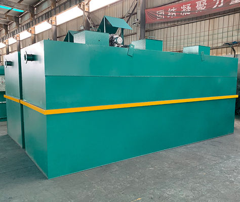 कार्बन स्टील दफन एमबीआर व्यापक सीवेज उपचार उपकरण अस्पताल घरेलू 10 एम 3 / एच