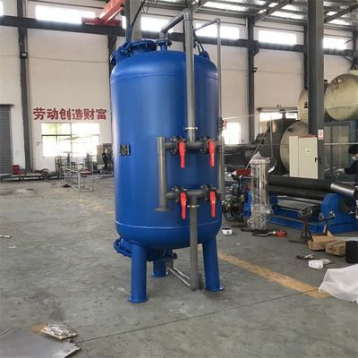 उथला क्वार्ट्ज रेत सक्रिय कार्बन स्टेनलेस स्टील फ़िल्टर स्वचालित बैकवाशिंग