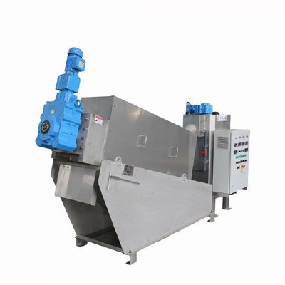 15m3/H सर्पिल कीचड़ dewatering मशीन खाद्य कारखाने कीचड़ dewatering उपकरण