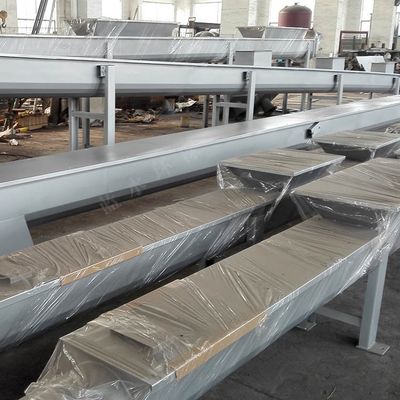 10 टी / एच शाफ्टलेस स्क्रू कन्वेयर 304 स्टेनलेस स्टील कीचड़ और सिंडर संदेश उपकरण: