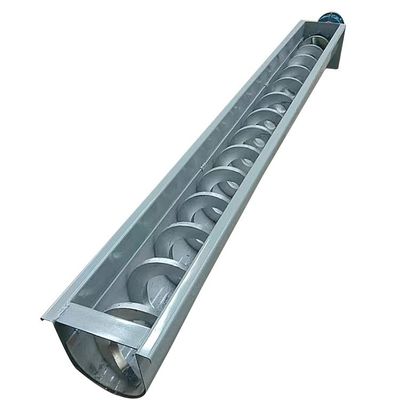 2 एम 3 / एच कार्बन स्टील स्क्रू कन्वेयर कोयला राख अनाज शाफ्टलेस सर्पिल कन्वेयर सिस्टम: