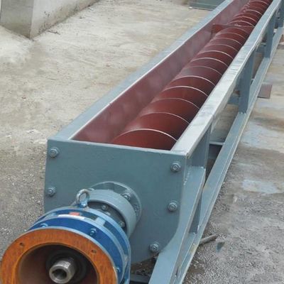 2 एम 3 / एच कार्बन स्टील स्क्रू कन्वेयर कोयला राख अनाज शाफ्टलेस सर्पिल कन्वेयर सिस्टम: