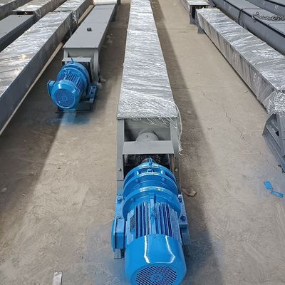 3 एम 3 / एच यू प्रकार कार्बन स्टील शाफ्टलेस स्क्रू कन्वेयर फ़ीड कीचड़ शाफ्ट सर्पिल कन्वेयर;