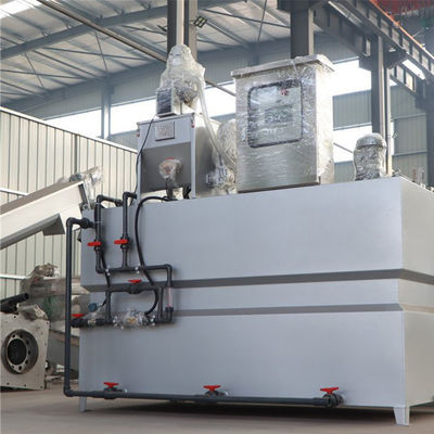 रंगाई अपशिष्ट जल उपचार के लिए 3000 एल / एच स्वचालित खुराक प्रणाली एसएस