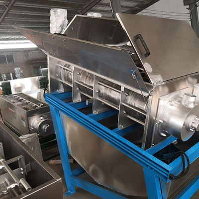 रासायनिक संयंत्र के लिए 50 एम 3 / एच स्क्रू प्रेस स्लज डीवाटरिंग मशीन