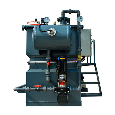 100m3 कार्बन स्टील भंग वाष्प प्लवनशीलता मशीन घरेलू सीवेज उपचार