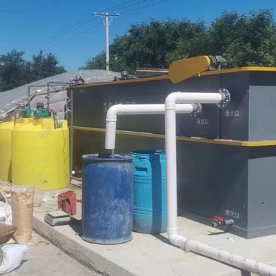 100m3 कार्बन स्टील भंग वाष्प प्लवनशीलता मशीन घरेलू सीवेज उपचार