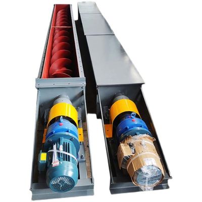 304 स्टेनलेस स्टील कीचड़ पेंच कन्वेयर यू आकार: