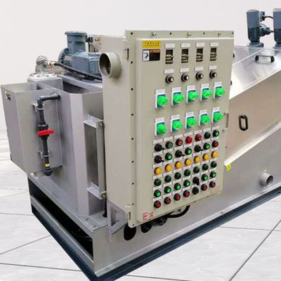 कृषि स्क्रू प्रेस स्लज डीवाटरिंग मशीन स्टेनलेस स्टील