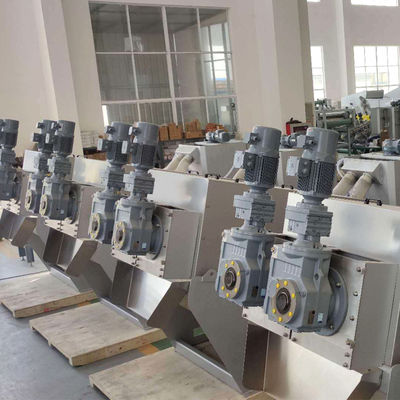 कृषि स्क्रू प्रेस स्लज डीवाटरिंग मशीन स्टेनलेस स्टील