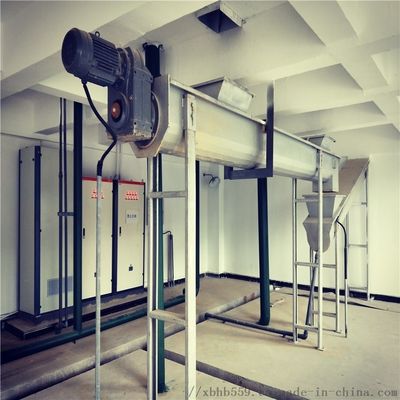 304 स्टेनलेस स्टील कृषि स्क्रू कन्वेयर कार्बन स्टील दस्ता रहित फीडर