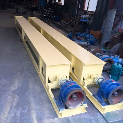 उच्च तापमान प्रतिरोध दस्ता रहित पेंच कन्वेयर स्टेनलेस स्टील