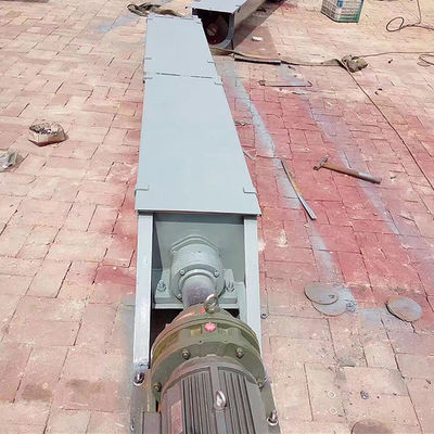 उच्च तापमान प्रतिरोध दस्ता रहित पेंच कन्वेयर स्टेनलेस स्टील