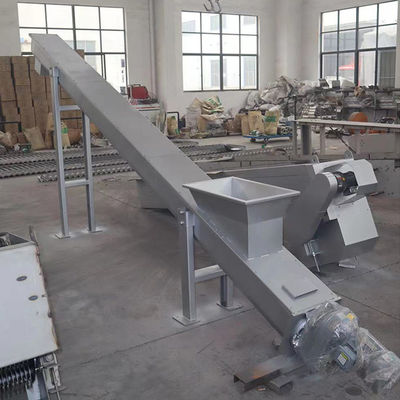 पाउडर अनाज सर्पिल कन्वेयर के लिए स्टेनलेस स्टील दस्ता रहित पेंच कन्वेयर