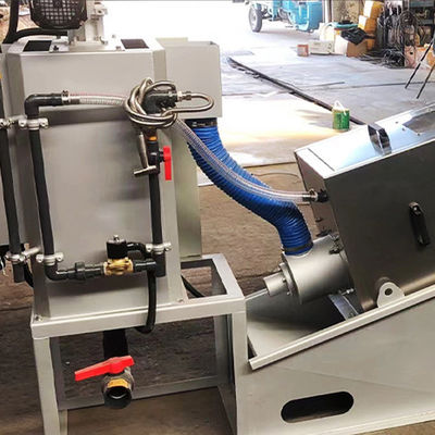 पूर्ण स्वचालित स्टेनलेस स्टील सर्पिल कीचड़ निर्जलीकरण प्रणाली 2.23kw 380Volt