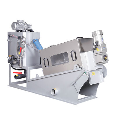 पूर्ण स्वचालित 304एसएस सर्पिल स्लज डीवाटरिंग उपकरण 30-50 किलो / एच