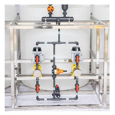 4500L/H फुल ऑटोमैटिक डोजिंग मशीन डिसॉल्विंग मिक्सिंग इंटीग्रेटेड