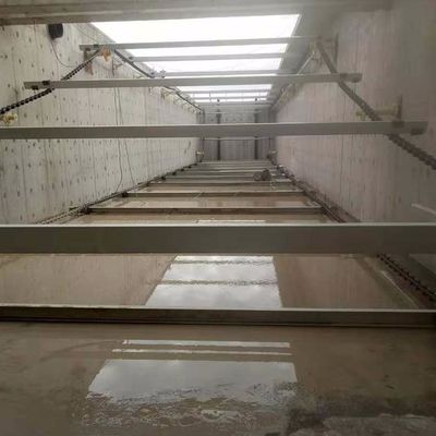 SS304 चेन प्लेट स्लज स्क्रेपर सिस्टम 18 मीटर लंबाई वाला सीवेज ट्रीटमेंट प्लांट