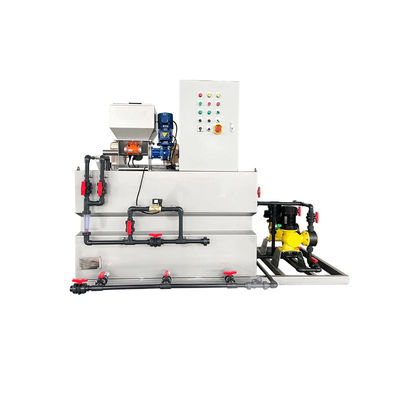 सीवेज ट्रीटमेंट के लिए 6000L केमिकल डोजिंग मशीन पॉलिमर डोजिंग सिस्टम 2.2KW