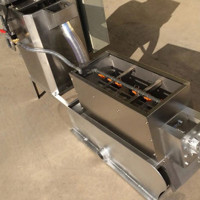 SS304/316 स्क्रू प्रेस स्लज डीवाटरिंग मशीन 2.25kw ऑटोमैटिक रनिंग