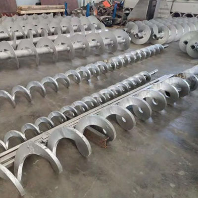 304/316एसएस सीमेंट कोयला नींबू कंक्रीट अनाज सर्पिल पेंच कन्वेयर 1.5-5.5 किलोवाट