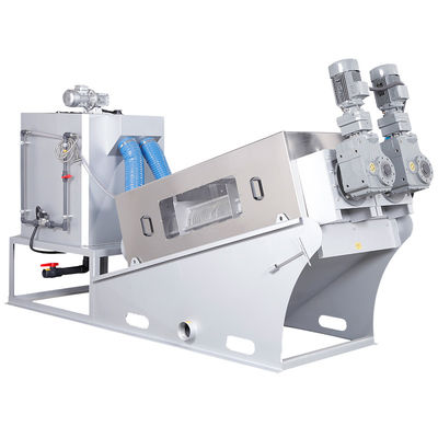 पेट्रोकेमिकल प्लांट में पूर्ण स्वचालित 1000-5000000L स्लज डीवाटरिंग उपकरण