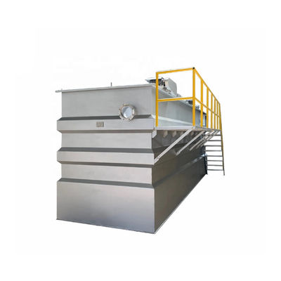 मांस प्रसंस्करण अपशिष्ट जल उपचार के लिए 1000L-4000L भंग एयर फ्लोटेशन मशीन