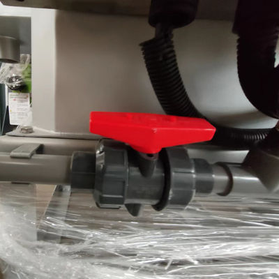 स्लज डीवाटरिंग अपशिष्ट जल उपचार के लिए 8 किलो / एच वॉल्यूम स्लज डीहाइड्रेटर सिस्टम