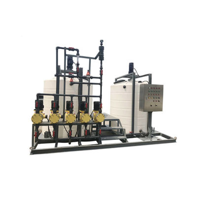 कूलिंग वाटर स्टेबलाइजर को परिचालित करने के लिए एनर्जी सेविंग 2000L / H PE कौयगुलांट डोजिंग सिस्टम