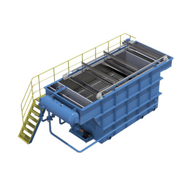 200T/D 304 स्टेनलेस स्टील DAF भंग एयर फ्लोटेशन मशीन 250L ~ 10000L