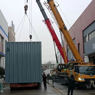 500m3/D 304SS एमबीआर सिस्टम इंटीग्रेशन सीवेज ट्रीटमेंट इक्विपमेंट कस्टमाइज्ड