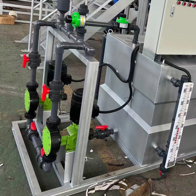 अनुकूलन योग्य पॉलिमर खुराक प्रणाली पॉलिमर तैयारी इकाई 250L-10000L