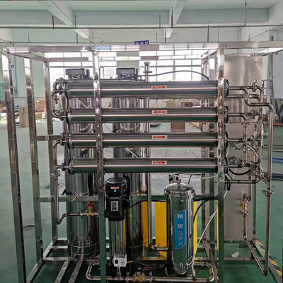 2000LPH इंडस्ट्रियल रिवर्स ऑस्मोसिस इक्विपमेंट RO वाटर प्यूरीफायर इको फ्रेंडली