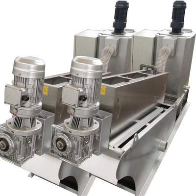 नगर निगम के अपशिष्ट जल के लिए कस्टमाइजेशन सेल्फ क्लीनिंग वॉल्यूट स्लज डीवाटरिंग मशीन