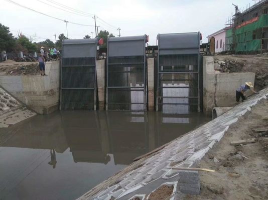 नदी पंप स्टेशन के लिए प्रयुक्त जल संरक्षण यांत्रिक बार स्क्रीन