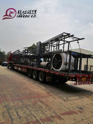 पोर्टेबल ट्रैश रिमूवल कन्वेयर, 500 मिमी स्क्रू कन्वेयर मशीन