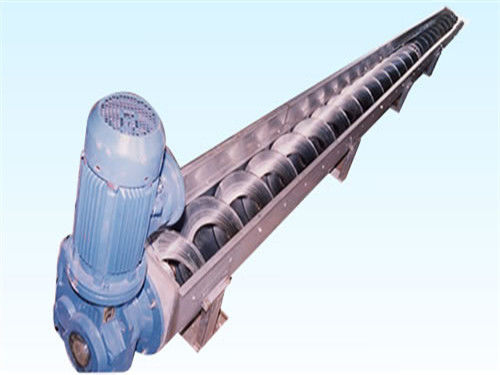 शहरी जल संयंत्र के लिए सिंगल शाफ्ट स्क्रू बेल्ट कन्वेयर Con