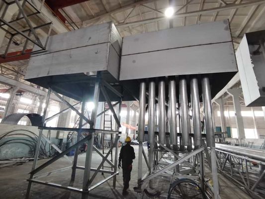 अपशिष्ट जल उपचार संयंत्र के लिए प्रयुक्त डबल पाइप ट्रैवलिंग ब्रिज कीचड़ खुरचनी