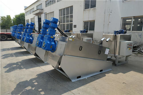 मिश्र धातु इस्पात कीचड़ डीवाटरिंग यूनिट