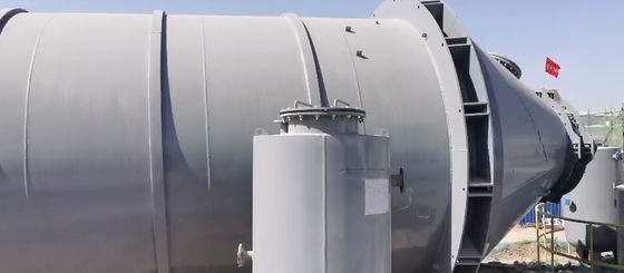 5.6m लाइम स्टोरेज टैंक, स्टेनलेस स्टील लाइम डोजिंग सिस्टम