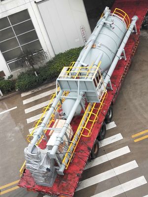 स्टेनलेस स्टील लाइम स्टोरेज साइलो माइन स्लज ट्रीटमेंट