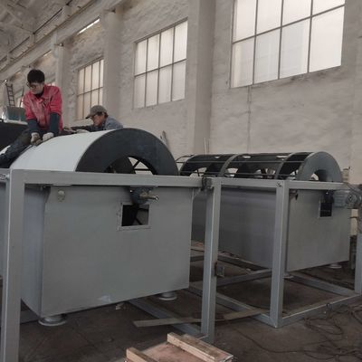 मूविंग रिंग स्क्रू दस्ता रोटरी ड्रम थिनर ग्रेविटी स्लज थिनर 30m3 / H