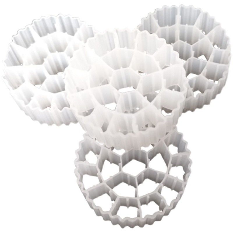 K1 K2 K3 MBBR मीडिया - वातन टैंक सीवेज उपचार के लिए द्रवीकृत बायो फिल्टर वाहक