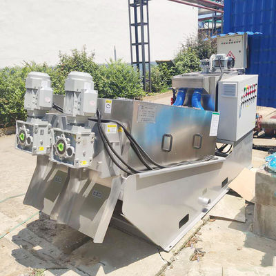स्टेनलेस स्टील स्वचालित सर्पिल प्रेस डिवाटरिंग मशीन
