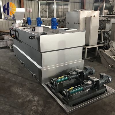 SS304 स्वचालित PAM एकीकृत खुराक प्रणाली 1000l / H अपशिष्ट जल उपचार
